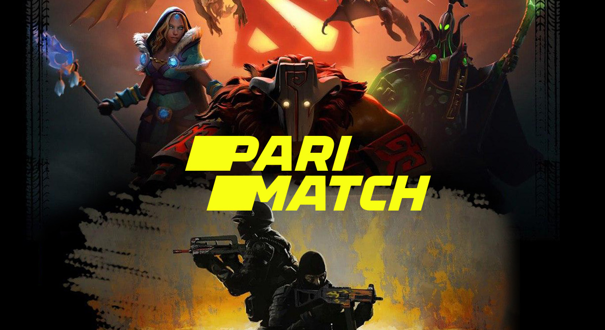 DOTA2 and CS:GO for betting obn PariMatch.